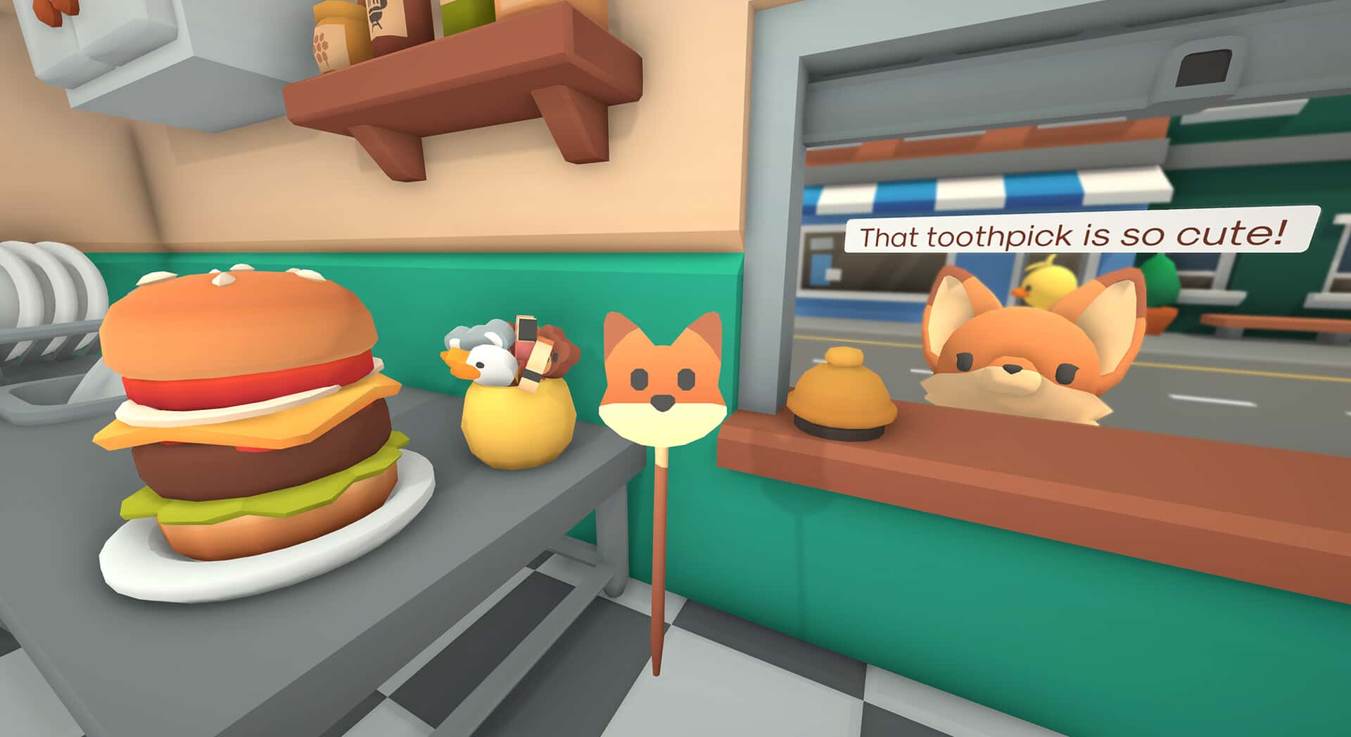 伯吉的温馨厨房 Burgies Cozy Kitchen 中文版插画